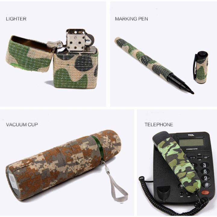 1x-camouflage-invisible-tape-camo-form-reusable-self-cling-camo-hunting-waterproof-hunting-rifle-fabric-tape-wrap-fast-shipping-adhesives-tape