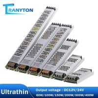 ♘◘▨ หม้อแปลง ไดร์เวอร์พาวเวอร์ซัพพลาย LED DC12V DC24V 60W 100W 150W 200W 300W 400W เครื่องแปลงไฟ 12v เป็น 220v สําหรับแถบไฟ LED