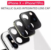 ฟิล์มกระจก ครอบเลนส์ สำหรับ iPhoneX แปลง iPhone11Pro เลนส์กันรอยกล้อง Lens Camera Protector