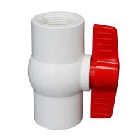 High efficiency Original pvc ball valve switch thread inner wire water supply pipe plastic valve 20 25 32 40 50 63 75 90 110