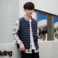 ZZOOI 2021 Ins Fashion New Men Outwear Coat Men Duck Down Coat Oversize Men Coat Outwear Winter Down Vest