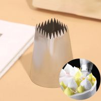 ஐ BCMJHWT 24 Teeth Large Size Square Icing Piping Nozzles Fondant Dessert Decorators Tools Cake Decorating Pastry Tip Sets