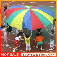 2M Kid Sports Development ร่มสายรุ้งกลางแจ้ง Parachute Toy