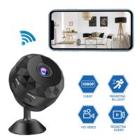 【LZ】♕℗⊙  Câmera do computador mini câmeras sem fio wifi hd 1080p câmeras de segurança em casa câmeras inteligentes com detecção de movimento visão noturna