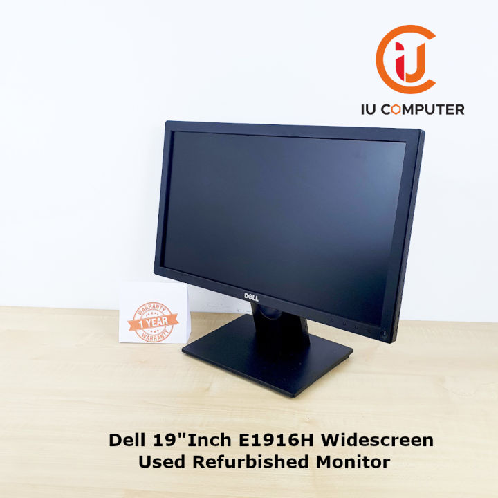 Dell E1916H 19 inch Widescreen LED Backlight Used Refurbished Monitor |  Lazada