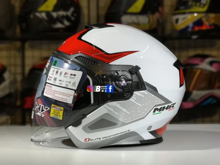 mhr helmet open face