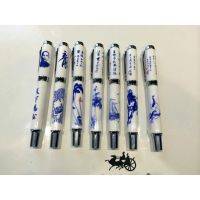 Jinhao 950 signature pen pen Chinese style element blue and white porcelain pen business ceramic rod pen