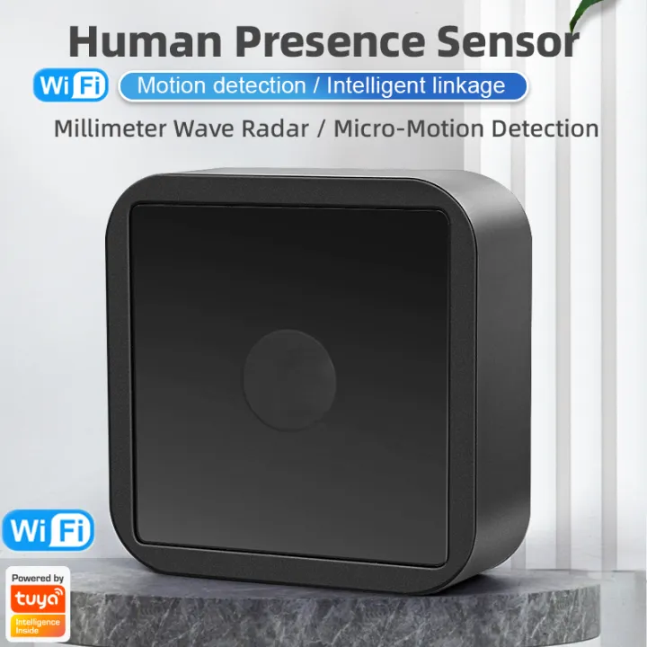 【2022 New】Aubess Tuya WiFi Smart Human Presence Sensor Micromotion