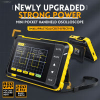 Shockley แท็บเล็ต FNIRSI-DSO152 Oscilloscope Digital ชุดออสซิลโลสโคปหน้าจอสัมผัส200KHz แบนด์วิธ2.8หน้าจอขนาดนิ้วออสซิลโลสโคป USB แบบพกพา