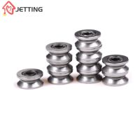 10pcs/Lot V624ZZ V Groove Carbon Steel Deep Groove Ball Bearing Traces Walking Guide Rail Bearing 4x13x6mm