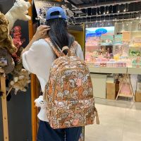 ? Elementary school students in grade three to six bag female cute cartoon printing large capacity backpack junior high school backpack