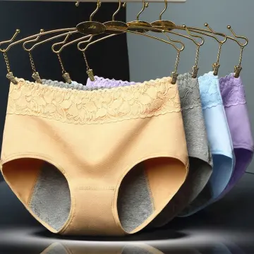 Dulasi 【COD】3 Pcs Leak Proof Menstrual Period Panties Women
