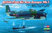 พลาสติก โมเดล ประกอบ  HOBBY BOSS สเกล1/48 British Fleet Air Arm Avenger Mk 1