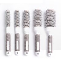 【CC】 5 Size Hair Comb Hairbrush Temperature Resistant Iron Round Styling 20 826