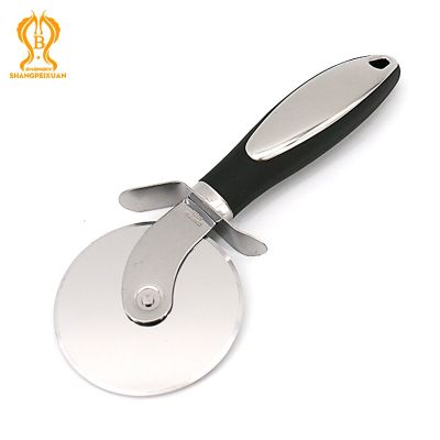 SHANGPEIXUAN Pizza Cutter Rotating Pizza Slicer Round Knife Stainless Steel Pizza Wheel Knife With Plastic Handle Pizza Tools