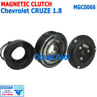 คลัชคอมแอร์ เชฟโรเลต ครูซ 1.8 คอนโทรลวาล์ว MGC0066 Compressor Clutch For Chevrolet Cruze 1.8 หน้าคลัชคอมแอร์ มู่เล่คลัช ชุดคลัช control valve