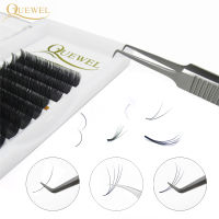 Quewel 5Case Easy Fanning Eyelash Extension Blooming Volume Eyelashes Self-Making Fast Fans Bloom Lashes Extension Volume Lash