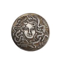 【YD】 Coin 1938 Medusa Woman And Snake Commemorative Coins Collection Crafts Decoration Gifts