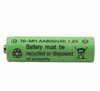 Battery Nickel hydrogen No. 5 AA800mAh 1.2V rechargeable battery with sufficient capacity, shaver, childrens toys, etc