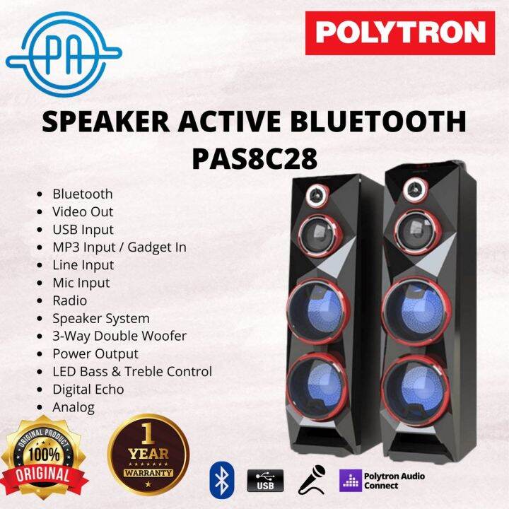 Promo Spesial Speaker Active Polytron Pas C Speaker Aktif Polytron Pas C Usb Xbr Bluetooth