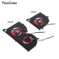 Hot Selling Laptop GPU CPU Cooling Fan For MSI GS63VR GS63 GS73 GS73VR MS-17B1 Stealth Pro CPU BS5005HS-U2F1 GPU BS5005HS-U2L1 Cooler