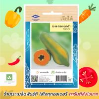 มะละกอแขกดำ มะละกอ เจียไต๋ เมล็ดพันธุ์มะละกอ 10เมล็ด papaya