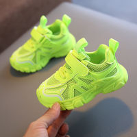 Children Shoes Green Air Mesh Sneakers for Toddler Baby Little Girls Boys Breathable Casual Running Sports Shoes High Quality