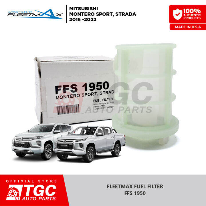 Fleetmax Fuel Filter / Fuel Cleaner MITSUBISHI MONTERO SPORT, STRADA