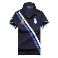 2023 New Arrival Ralph Lauren_Polo Summer High Quality 100% Cotton Short-sleeve Mens Lapel T-shirt Business Short-sleeve Polo Hot Sale