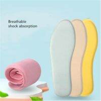 【CW】 Memory Foam Insoles For Shoes Men Women Sweat Shock Absorption Breathable Sports Shoe Pad Inserts Cushion Orthopedic