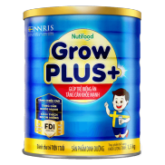 Sữa bột Nuti Grow PLUS+ cho bé trên 1 tuổi Xanh Lon 1,5kg