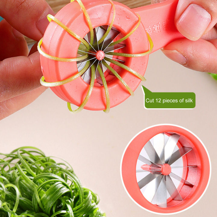 หอมหัวใหญ่เขียวใหม่เครื่องหั่นสไลด์ผักมีดหั่นอาหารเครื่องขูดอาหาร-outils-หัวหอมอุปกรณ์เครื่องฉีกบดใช้ในครัว