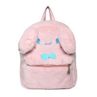 (ร้อน) 30เซนติเมตรอะนิเมะ Sanrioed Melody ของฉัน Cinnamoroll การ์ตูนตุ๊กตากระเป๋า Kawaii นุ่มยัดไส้สัตว์ Plushie สาวกระเป๋าเป้สะพายหลังของขวัญวันเกิดของเล่น