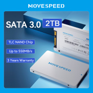 Movespeed SATA3.0 SSD 512GB 1TB TLC chip Nội Bộ ổ cứng lưu trữ thể rắn