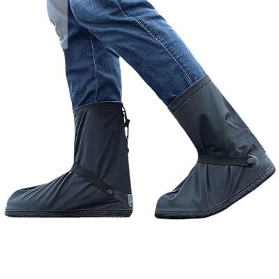 Yotijar รองเท้าบูทหน้าฝนพีวีซีใช้ซ้ำได้สำหรับกลางแจ้งชายหญิงตั้งแคมป์รองเท้ากันน้ำ