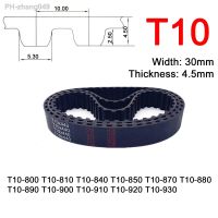 1Pc Width 30mm T10 Rubber Arc Tooth Timing Belt Pitch Length 800 810 840 850 870 880 890 900 910 920 930mm Synchronous Belts