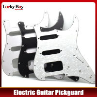 Multi Color 3 Ply 11 Holes SSH Guitar Pickguard Anti-Scratch Plate For ST FD Electric Guitar-wangjun1