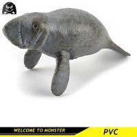 Monster Marine Life Manatee รุ่น American Manatee การสอน Aid ชุดสัตว์ตัวเลขการกระทำ Figurine Pvc Miniature Collection ตัวตุ๊กตาแอคชั่นการศึกษาของเล่นเด็กของเล่น