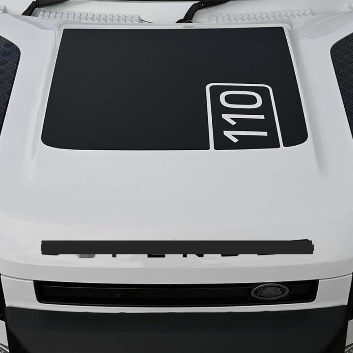 for-land-rover-defender-90-110-2020-car-lage-matte-black-sport-front-engine-hood-decal-vinyl-graphics-front-hood-110-sticker