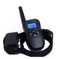 And Dog Stop Pet Electronic Display Training Collars Rechargeable Collar 300M Waterproof For Remote With Dog Barking