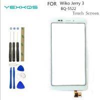 Wiko Jerry ตรวจจับ Skrin 3 W K300แผงตรวจจับ Skrin เซ็นเซอร์ Kaca 3M Jenis untuk BQ5522 BQ-5522 BQ 5522 Seterusnya