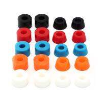 4pcs Skateboard PU Cushion Skateboard Shockproof Wheels Axle Bushings Scooter