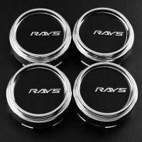 New 3D RAYS logo 4pcs / hub center wheel hub cover all suitable for special badges Rays Volk Racing CE28 TE37 Rim