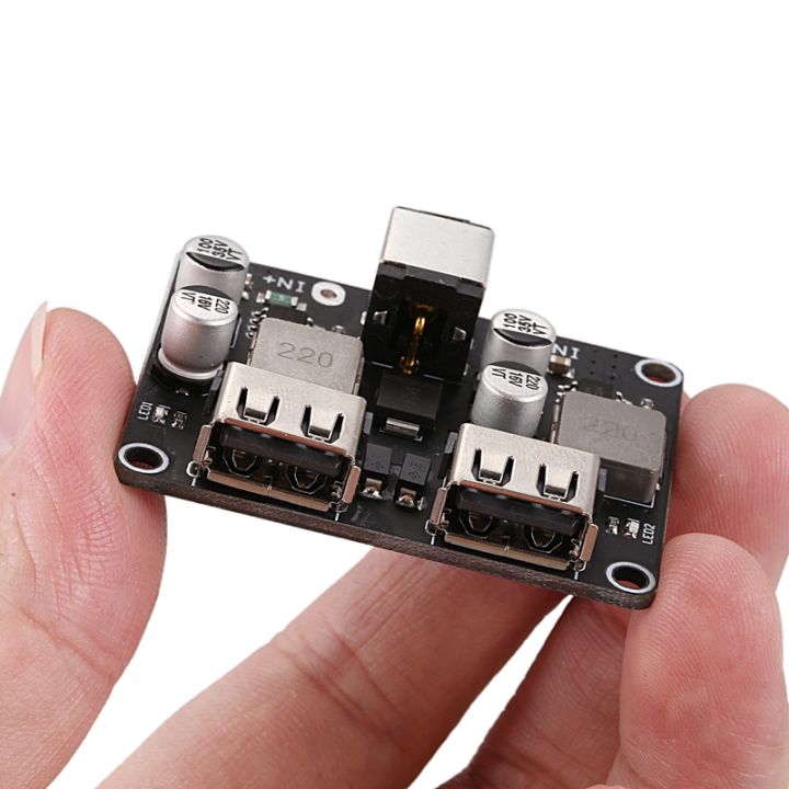 2-channel-usb-qc3-0-qc2-0-dc-dc-buck-converter-charging-step-down-module-6-32v-9v-12v-24v-to-fast-quick-charger-circuit-board-3v-5v-12v