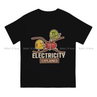 Large mens short sleeves Explains Funny Style Tshirt Engineer Electricity Electrician Quality New Design Graphic T Stuff 4XL.5XL.6XL