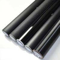 2pcs 50*150cm Car Body Flim Matte Black Exterior Styling Stickers Brushed Glossy Black Vinyl Wrap Film Super Cool