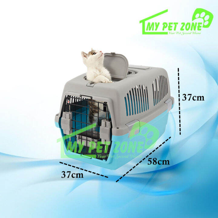 Pet Air Travel Carrier with Step Layer Medium (M) / Cat Dog Carrier