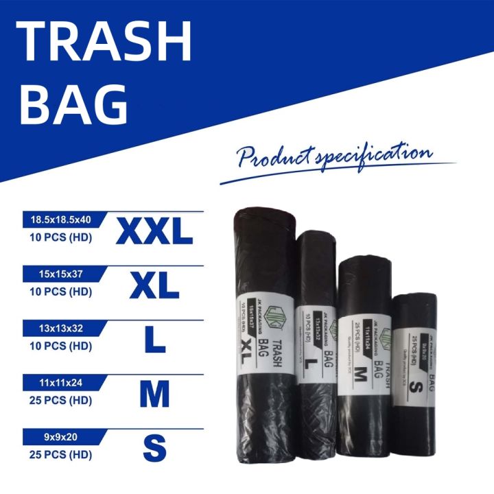 Big Size Heavy Duty Black Garbage Bag - China Garbage Bag and Trash Bag  price