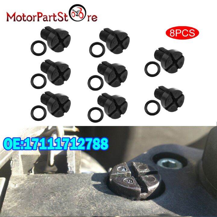 【A HOT】 Coolant Expansion Tank Bleeder Screw 17111712788 For BMW E36