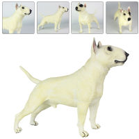 Arenlen【Hot Sale】 Bull Terrier Model Standing Dog Model Simulation Bull Terrier Dog Model Model Model Model
